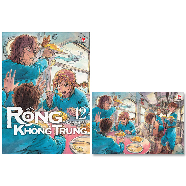 rồng không trung - tập 12 - tặng kèm postcard