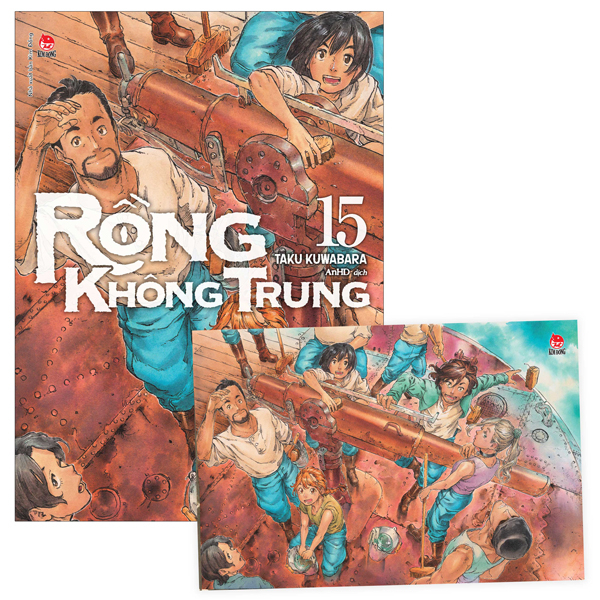 rồng không trung - tập 15 - tặng kèm postcard