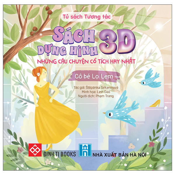 Sach Dung Hinh 3D - Nhung Cau Chuyen Co Tich Hay Nhat - Co Be Lo Lem - Bia Cung