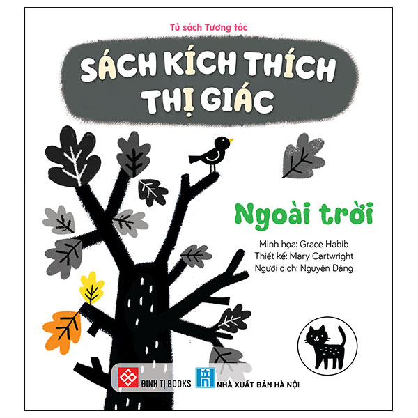 sách kích thích thị giác - ngoài trời - bìa cứng