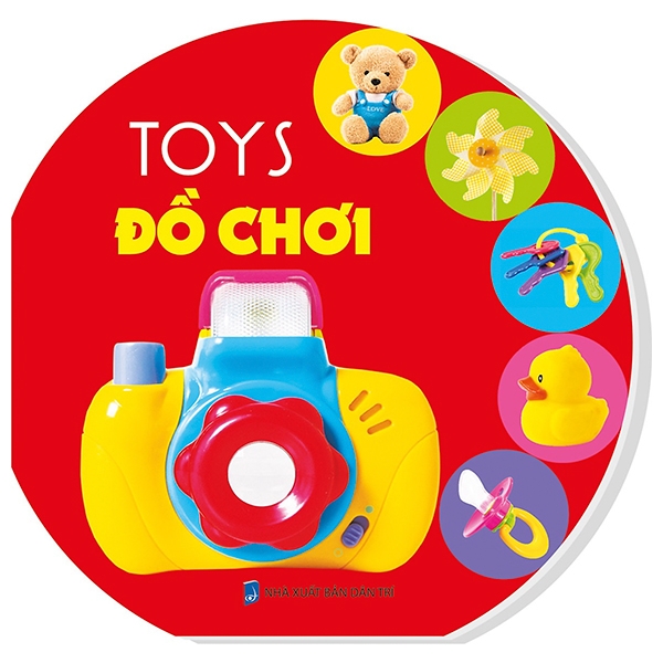 sách lật mở: toys - đồ chơi