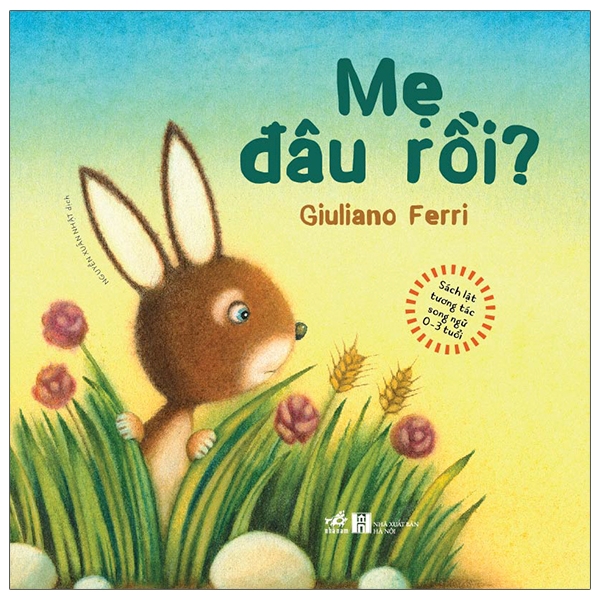 sách lật tương tác song ngữ 0-3 tuổi - mẹ đâu rồi? (tái bản 2025)