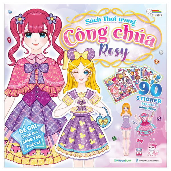 sách thời trang - công chúa rosy