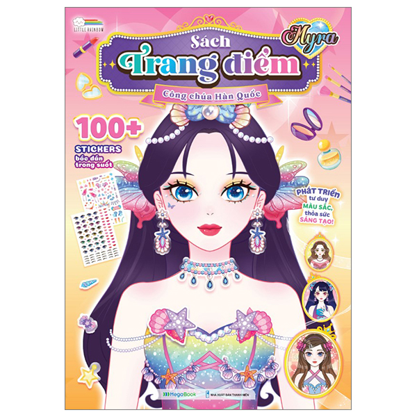 sách trang điểm công chúa hàn quốc - myra