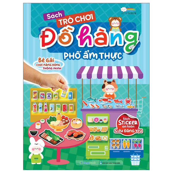 sách trò chơi đồ hàng - phố ẩm thực