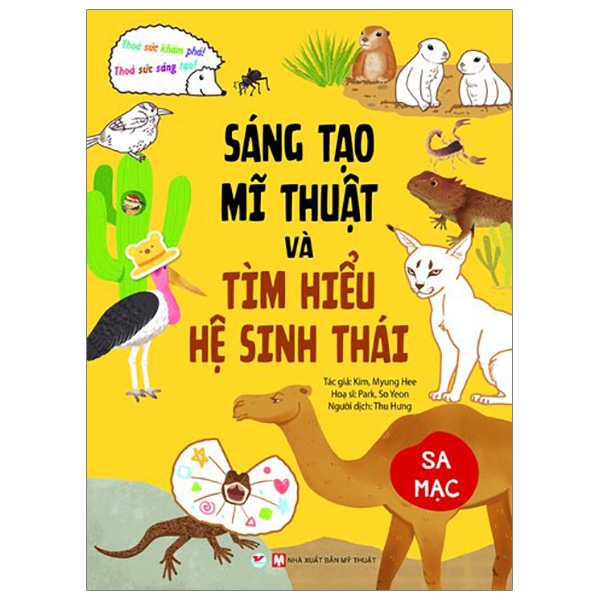 sáng tạo mĩ thuật và tìm hiểu hệ sinh thái: sa mạc