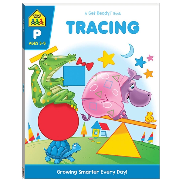 school zone a get ready book: tracing