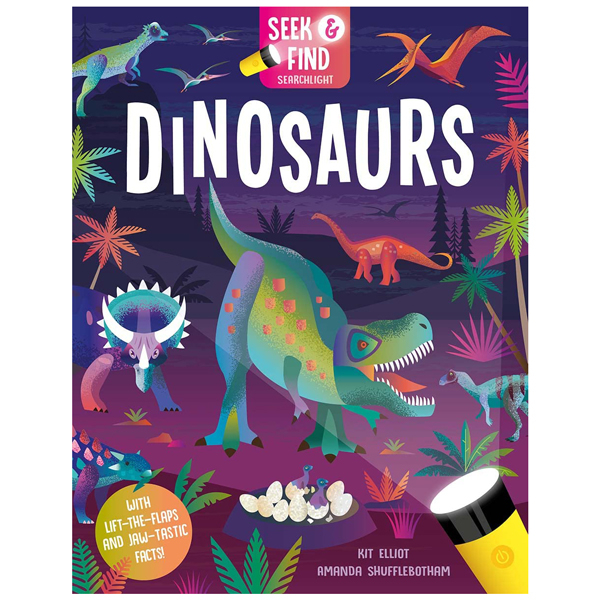 seek and find dinosaurs (seek & find - searchlight books)