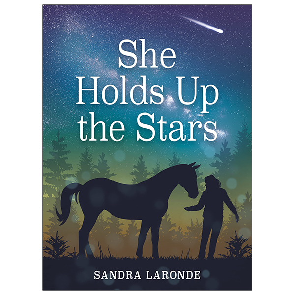 she holds up the stars