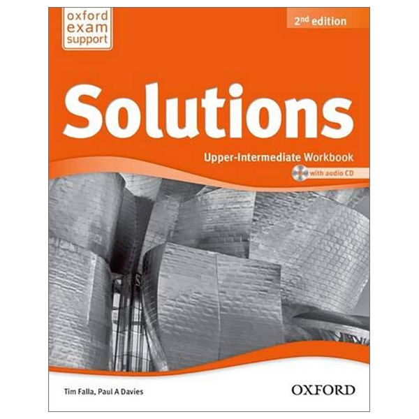 solutions: upper-intermediate: workbook & cd pack - 2nd edition