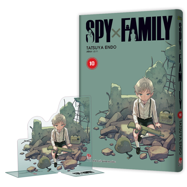 spy x family - tập 10 - tặng kèm standee