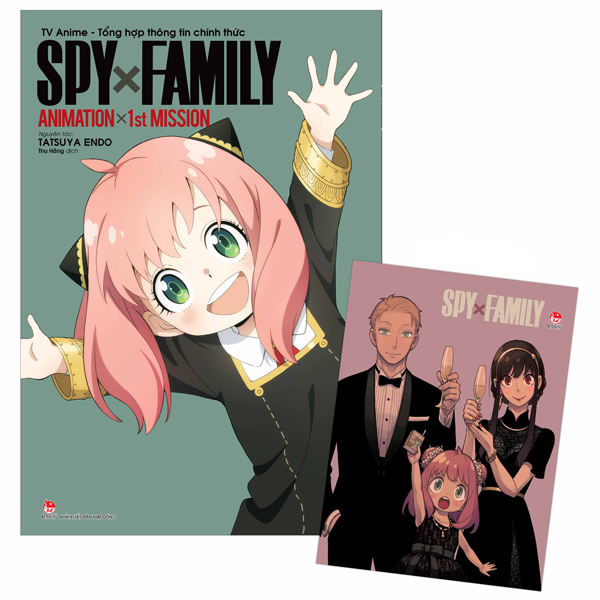 spy x family - tv anime -tổng hợp thông tin chính thức - animation x 1st mission - tặng kèm postcard