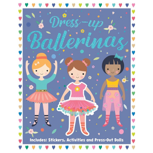 sticker dress-up book - ballerina 2