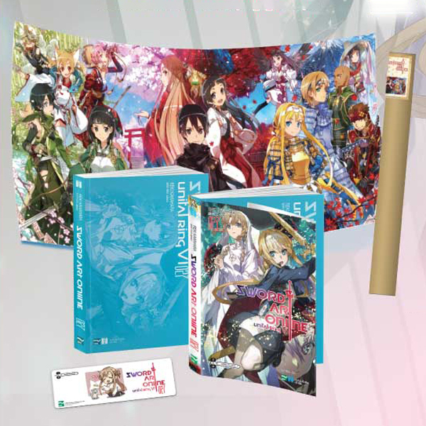 sword art online - tập 27 - unital ring vi - bản đặc biệt - tặng kèm bookmark pvc + poster