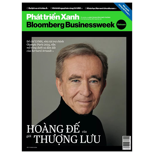 tạp chí blooberg businessweek việt nam - số tháng 8/2024 - hoàng đế của giới thượng lưu