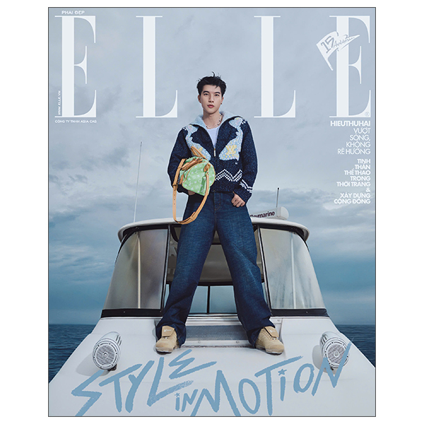 Tap Chi Phai Dep Elle Thang 6/2025 - Style In Motion - Bia HIEUTHUHAI