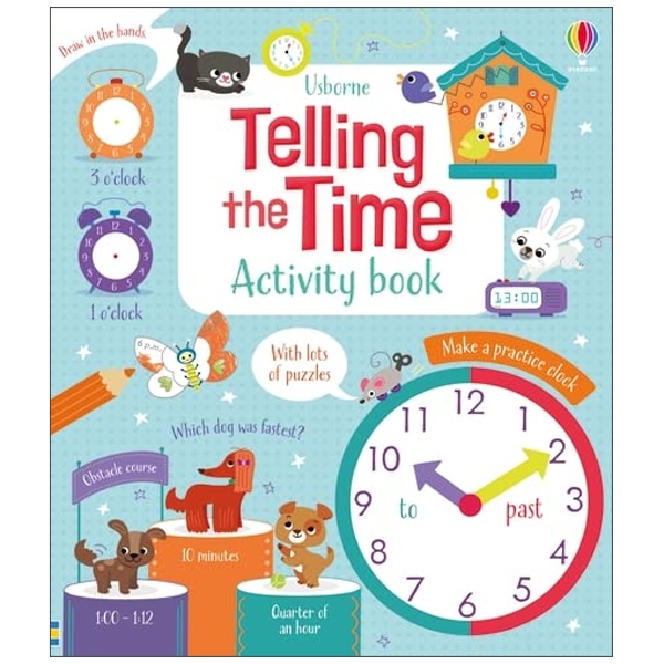 telling the time activity book