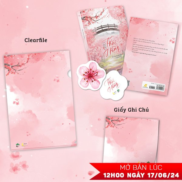 thái hồng - có em trong đời - bản đặc biệt - tặng kèm bookmark bồi cứng + kẹp tài liệu clearfile + tập giấy ghi chú