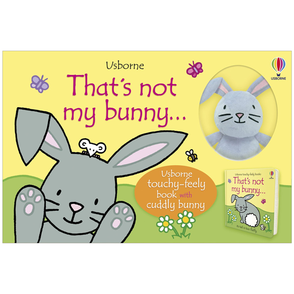 that's not my bunny book and toy