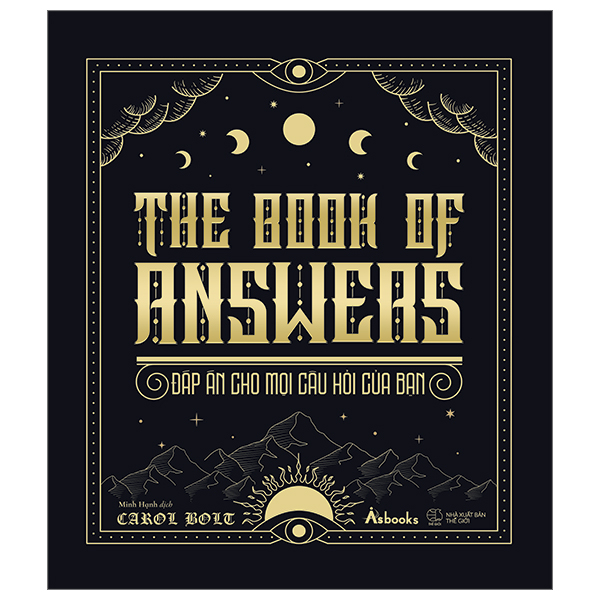 the book of answers - đáp án cho mọi câu hỏi của bạn - bìa cứng