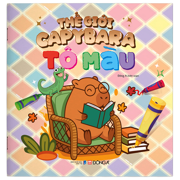 Thế Giới Capybara - Tô Màu