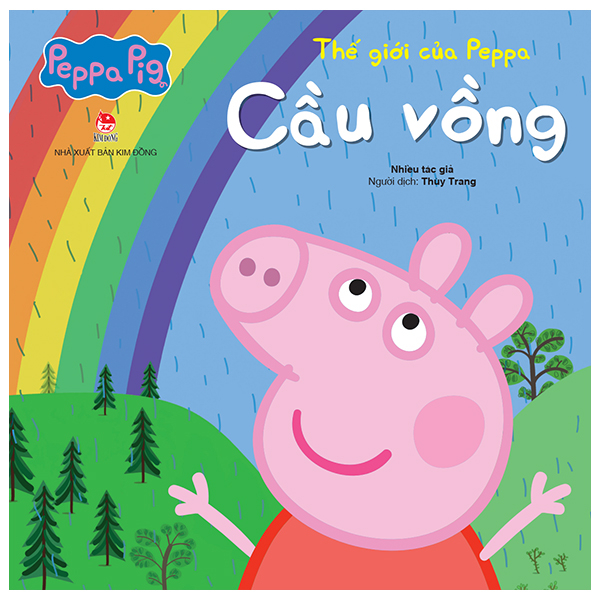 thế giới của peppa - cầu vồng