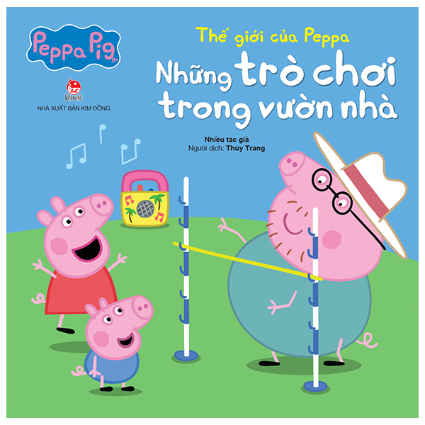 thế giới của peppa - những trò chơi trong vườn nhà