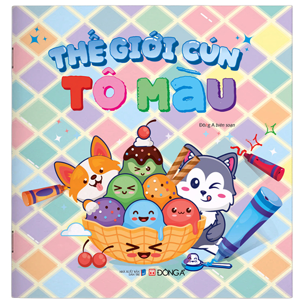 Thế Giới Cún - Tô Màu