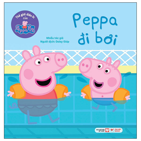 thế giới diệu kì của peppa pig - peppa đi bơi