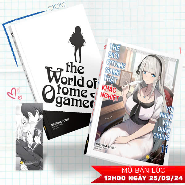 thế giới otome game thật khắc nghiệt với nhân vật quần chúng - tập 11 - tặng kèm bookmark