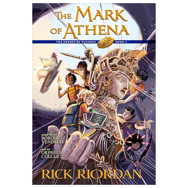 the heroes of olympus 3: the mark of athena