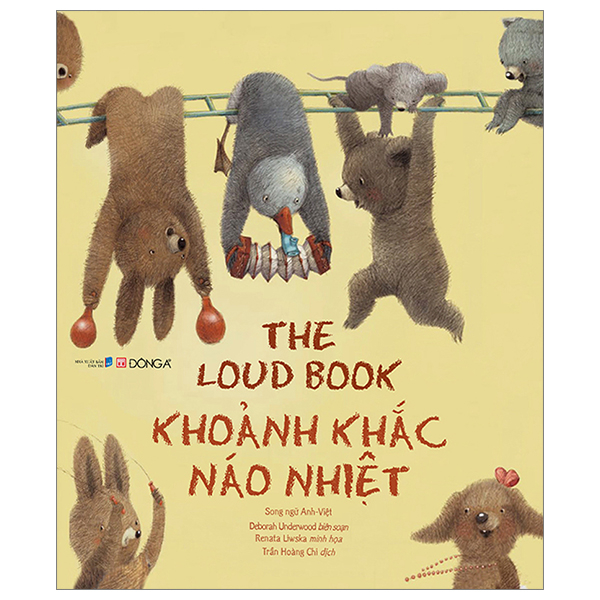 the loud book - khoảnh khắc náo nhiệt - song ngữ anh-việt