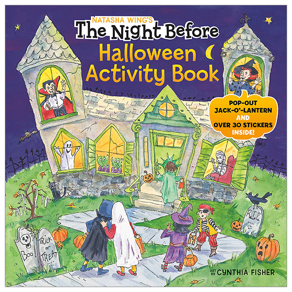 the night before halloween activity book