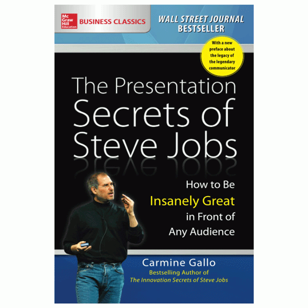 the presentation secrets of steve jobs: how to be insanely great in front of any audience