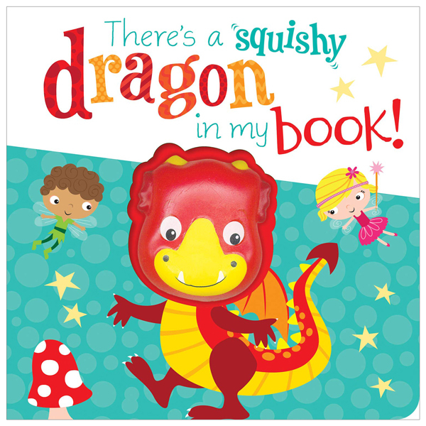 there's a dragon in my book! (aquishy in my book)