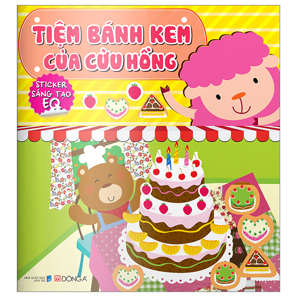 tiệm bánh kem của cừu hồng - sticker sáng tạo eq