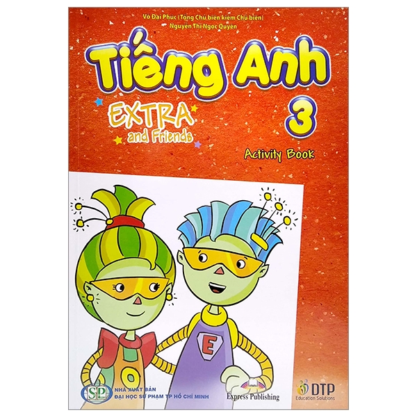 tiếng anh 3 - extra and friends - activity book (sách bài tập)