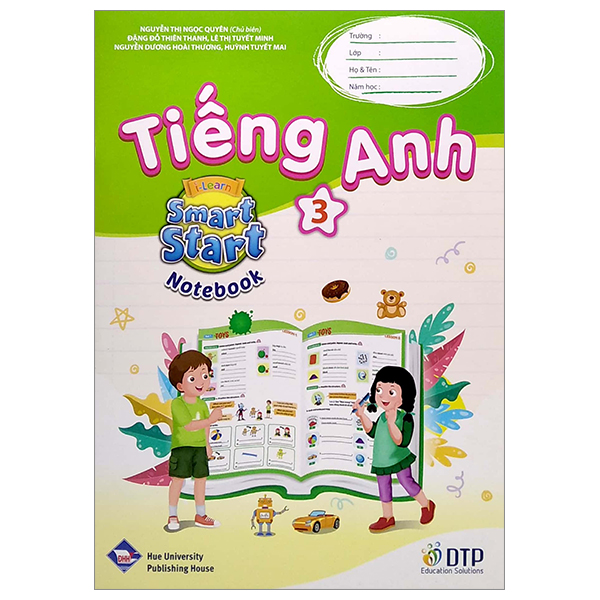 tiếng anh 3 i-learn smart start - notebook (vở tập viết)