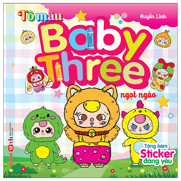 Tô Màu Baby Three Ngọt Ngào
