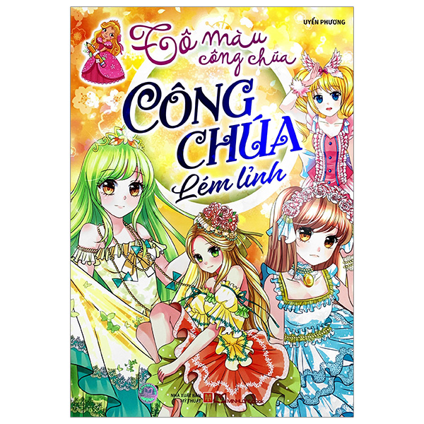 tô màu công chúa - công chúa lém lỉnh