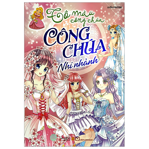 tô màu công chúa - công chúa nhí nhảnh