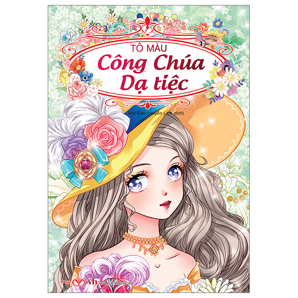 tô màu - công chúa dạ tiệc