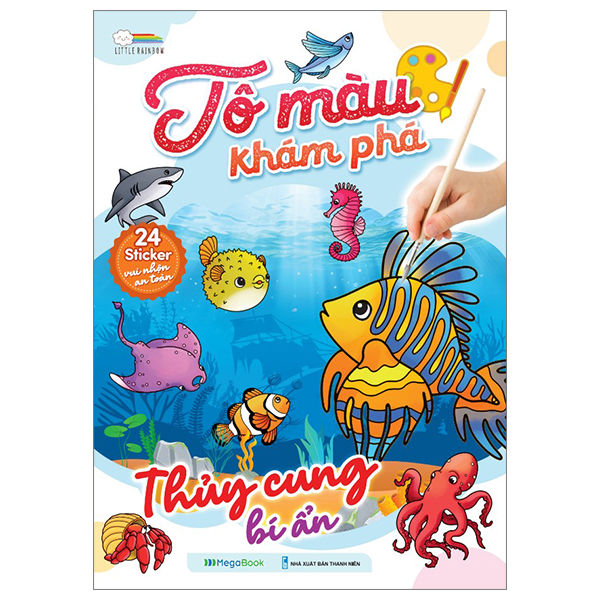 tô màu khám phá - thủy cung bí ẩn