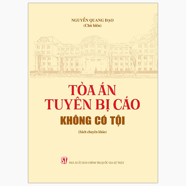 tòa tuyên án bị cáo không có tội