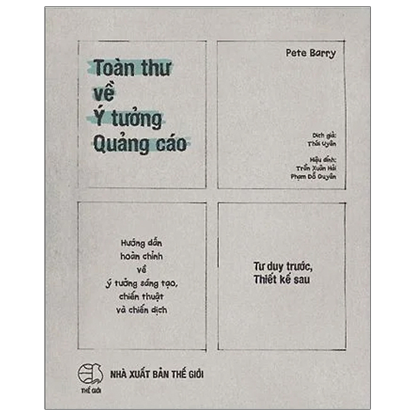 toàn thư về ý tưởng quảng cáo