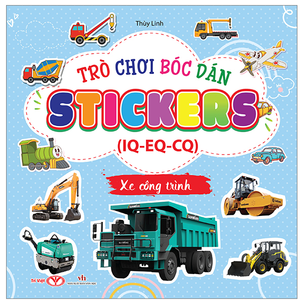 Tro Choi Boc Dan Sticker IQ-EQ-CQ - Xe Cong Trinh