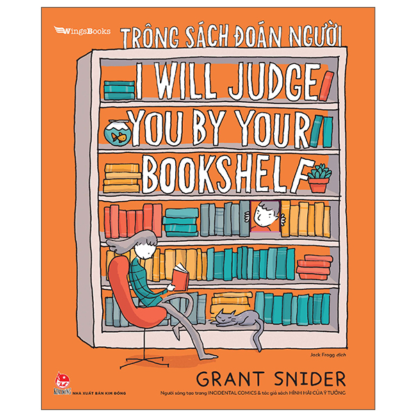 trông sách đoán người - i will judge you by your bookshelf