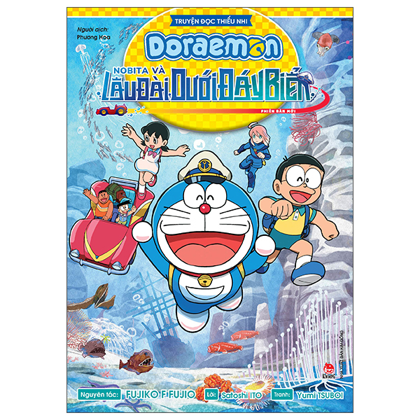 Truyện Đọc Thiếu Nhi - Doraemon - Nobita Và Lâu Đài Dưới Đáy Biển - Phiên Bản Mới