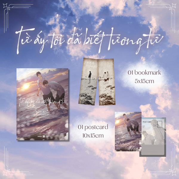 từ ấy tôi đã biết tương tư - tặng kèm bookmark hai mặt + postcard hai mặt