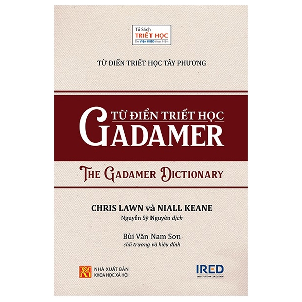 từ điển triết học tây phương - từ điển triết học gadamer - the gadamer dictionary